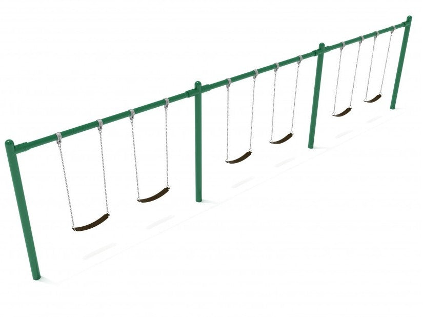 Elite Single Post Swing - 3 Bays