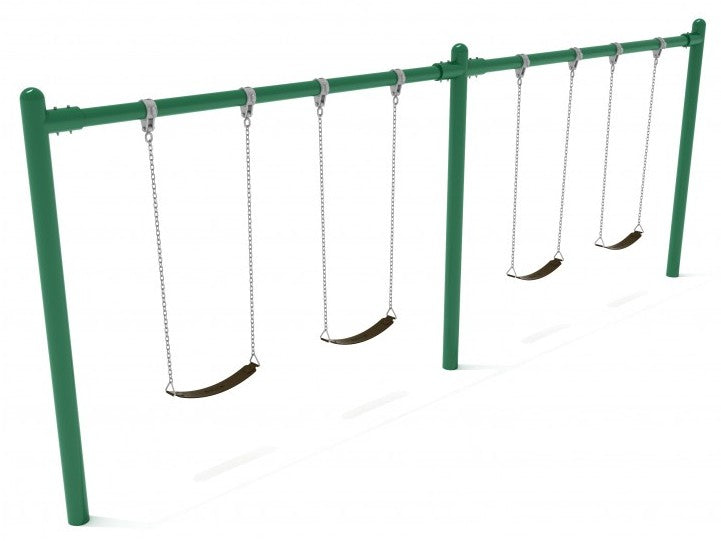 Elite Single Post Swing - 2 Bays